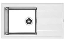 Мойка для кухни Florentina 21.400.D0860.201 Комби 86х48 см, с крылом, жасмин