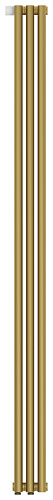 Радиатор Сунержа 032-0320-1803 Эстет-0 отопительный н/ж EU50 левый 1800х135 мм/ 3 секции, матовое золото