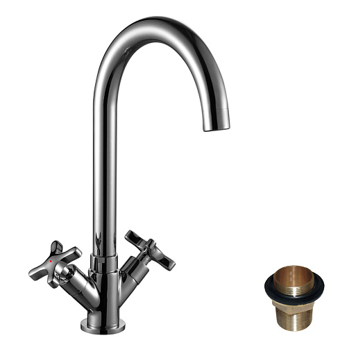 Смеситель Rossinka RS39-72U RS39 для раковины, хром