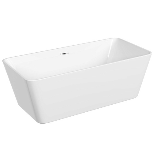Ванна Sancos FB05 Dama отдельностоящая 170х80 см, со сливом-переливом, белая