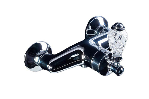 Смеситель Boheme 224-CRST Vogue Crystal для душа, хром Смеситель Boheme 224-CRST Vogue Crystal для душа, хром