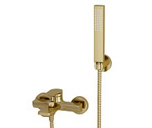 Смеситель WasserKRAFT 5501 Aisch для ванны, с коротким изливом, матовое золото