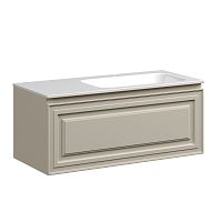 Тумба Sancos VR100RCE Very под раковину 99.5х44.5 см, подвесная, правая, Beige Soft Тумба Sancos VR100RCE Very под раковину 99.5х44.5 см, подвесная, правая, Beige Soft