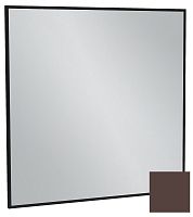 Зеркало Jacob Delafon EB1425-F32 Allure & Silhouette, 80 х 80 см, рама ледяной коричневый сатин