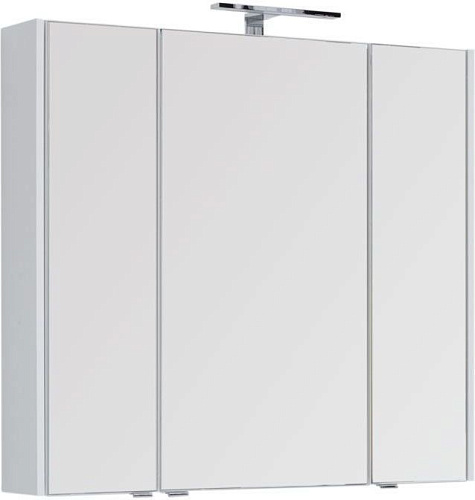 Зеркальный шкаф Aquanet 00210005 Августа без подсветки, 100х90 см, белый Зеркальный шкаф Aquanet 00210005 Августа без подсветки, 100х90 см, белый снят с производства