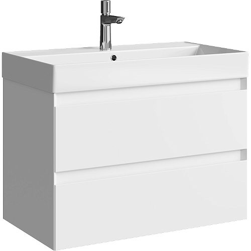 Тумба под раковину Aqwella Geometria GE01082WM купить недорого в интернет-магазине Керамос