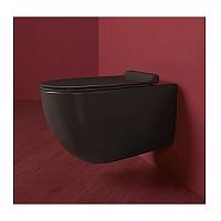 Чаша подвесного унитаза Simas Lante VI18nero bril