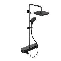 Душевая система с термостатом ABELSBERG Intensa SNS52665MB