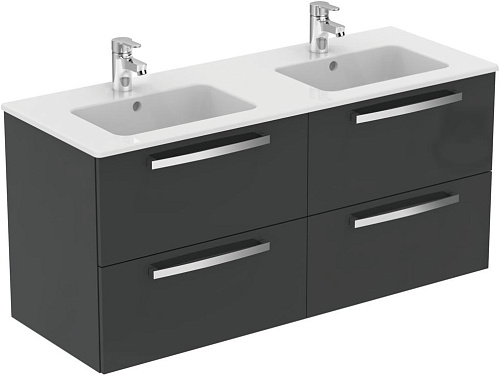 Тумба Ideal Standard E0539TI Tempo для раковины 120х44 см, подвесная, Mid Grey (серый) Тумба Ideal Standard E0539TI Tempo для раковины 120х44 см, подвесная, Mid Grey (серый)