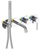 Смеситель для ванны Aquatek ЕВРОПА AQ1344CR