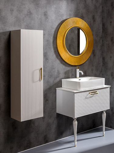 Тумба под раковину Armadi Art Vallessi Avantgarde 842-080-WG купить недорого в интернет-магазине Керамос