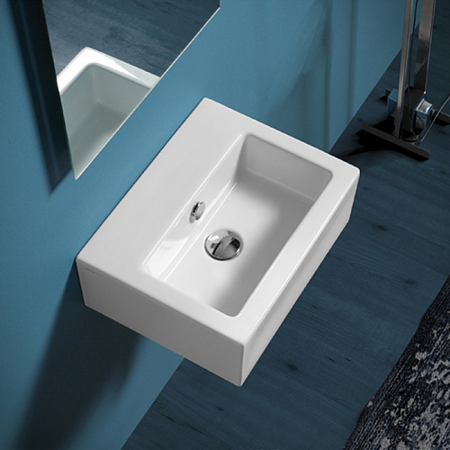 SIMAS FZ14bi*0 Frozen раковина 43х33,5см, без отверстия, цвет белый SIMAS FZ14bi*0 Frozen раковина 43х33,5см, без отверстия, цвет белый