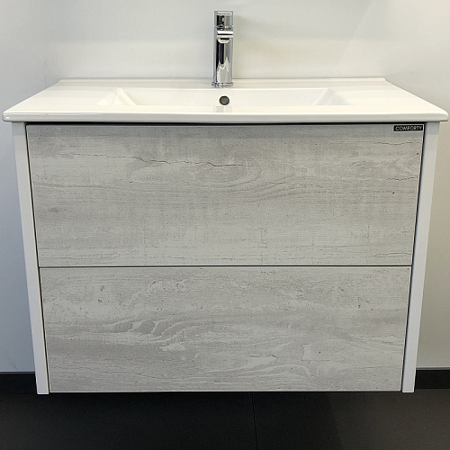 Тумба Comforty 00-00004137097 Женева под раковину 80х47 см, дуб белый