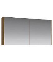 Зеркальный шкаф Aqwella MOB0412+MOB0717DB Mobi подвесной 120х60 см, дуб балтийский