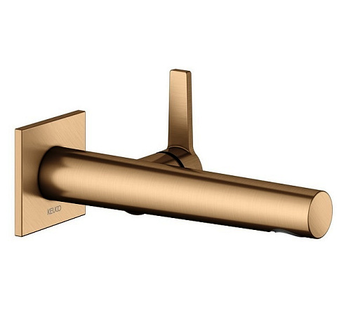 Смеситель Keuco 51116031302 Edition 11 для умывальника однорычажный, бронза шлифованная Смеситель Keuco 51116031302 Edition 11 для умывальника однорычажный, бронза шлифованная