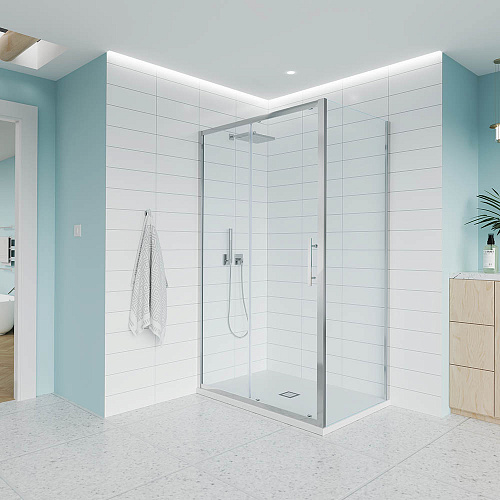 Душевой уголок Veconi Evo E1-SP-CH-160110-01-C9 купить недорого в интернет-магазине Керамос