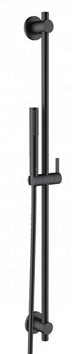 Душевой гарнитур Kludi 2084039-15 Nova Fonte Puristic для ванны 1S, черный матовый