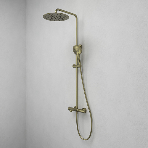 Душевая система с термостатом ABELSBERG Perfecta SNS61102BG