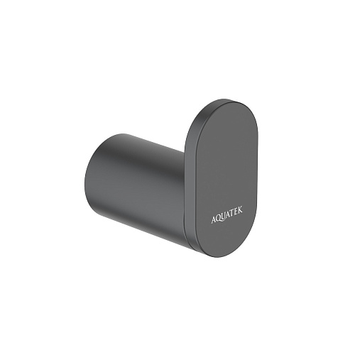 Крючок Aquatek AQ4425MB Лира, черный матовый - купить в Санкт-Петербурге, цена на Крючок Aquatek AQ4425MB Лира, черный матовый в интернет-магазине Керамос Крючок Aquatek AQ4425MB Лира, черный матовый купить недорого в интернет-магазине Керамос