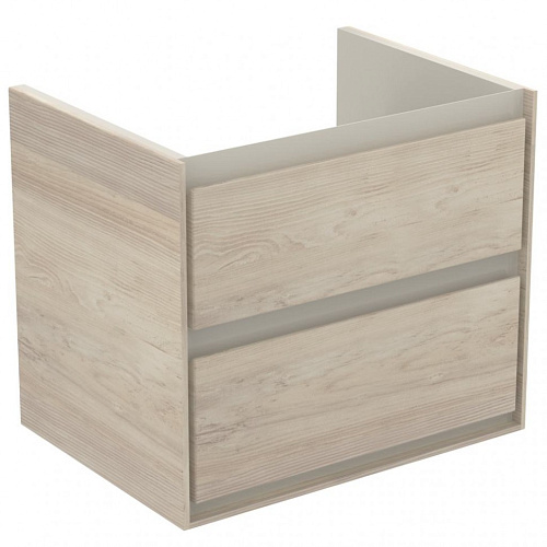 Тумба Ideal Standard E0818UK Connect Air для раковины 60х44 см, подвесная, Wood light brown + Matt Light Brown (светло-коричневое дерево + светло-коричневый матовый) Тумба Ideal Standard E0818UK Connect Air для раковины 60х44 см, подвесная, Wood light brown + Matt Light Brown (светло-коричневое дерево + светло-коричневый матовый)