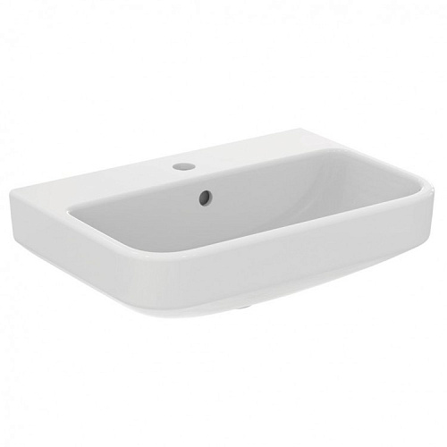 Раковина Ideal Standard T458401 i.life S подвесная 55x38 см, с отверстием под смеситель, Euro White (евробелый) Раковина Ideal Standard T458401 i.life S подвесная 55x38 см, с отверстием под смеситель, Euro White (евробелый)
