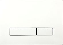 Смывная клавиша KKPol 350/PSM/010-00-00 Vitrum Metal для инсталляции Slim, белый матовый Смывная клавиша KKPol 350/PSM/010-00-00 Vitrum Metal для инсталляции Slim, белый матовый