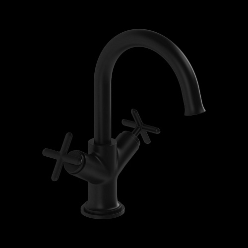 Смеситель Vitra A4288436 Origin Classic для раковины, черный матовый Смеситель Vitra A4288436 Origin Classic для раковины, черный матовый