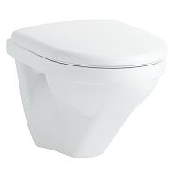 Чаша унитаза Laufen 8.2054.3.000.000.1 Moderna Plus подвесного, 36х49 см, белая Чаша унитаза Laufen 8.2054.3.000.000.1 Moderna Plus подвесного, 36х49 см, белая