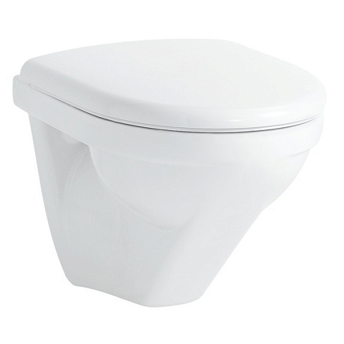 Чаша унитаза Laufen 8.2054.3.000.000.1 Moderna Plus подвесного, 36х49 см, белая Чаша унитаза Laufen 8.2054.3.000.000.1 Moderna Plus подвесного, 36х49 см, белая