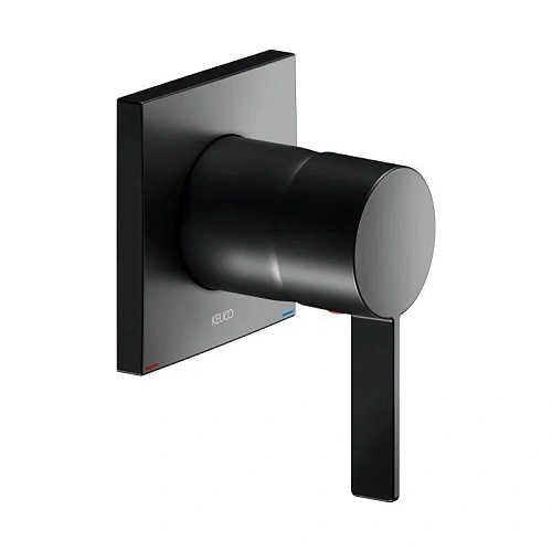 Смеситель Keuco 59551379502 IXMO встраиваемый, однорычажный DN 15, черный матовый