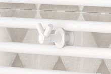 Вешалка Сунержа 30-2010-0002 Виктория н/ж для ДР Сунержа, матовый белый