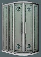 Душевой уголок Cezares RETRO CEZARES RETRO-RH-2-120/90-SCORREVOLE-CP-Cr