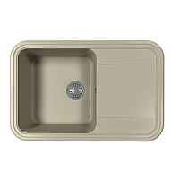 Мойка для кухни Florentina 20.170.D0780.305 Крит 78х51 см, с крылом, серая