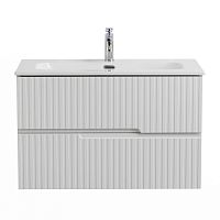 Тумба под раковину подвесная Cezares DUET-N DUET-N-800-2C-SO-FBS-P