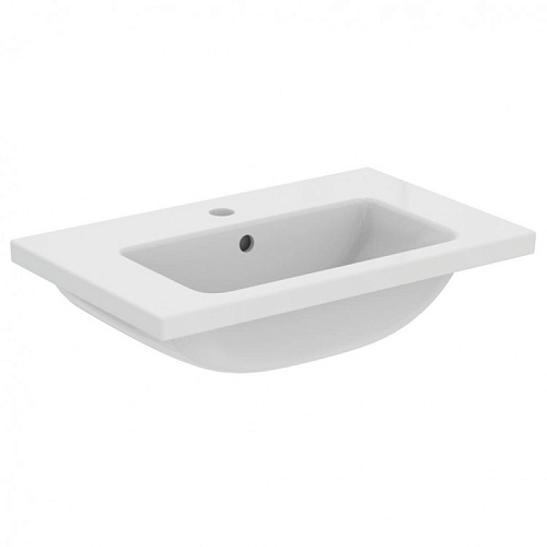 Раковина Ideal Standard T459001 i.life S Vanity подвесная 60x39 см, с отверстием под смеситель, Euro White (евробелый) Раковина Ideal Standard T459001 i.life S Vanity подвесная 60x39 см, с отверстием под смеситель, Euro White (евробелый)