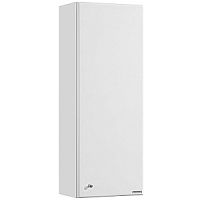 Шкафчик Акватон 1A012503SL01R Симпл 30х82 см, одностворчатый, правый, белый,хром глянец