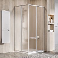 Душевая дверь Ravak 14V70U02ZG SRV2-90 S раздвижная Supernova, сатин + грейп