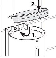 Крышка Keuco 14954000100 Plan для дозатора уплотнительная, хром