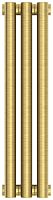 Радиатор Сунержа 051-0302-5003 Эстет-11 отопительный н/ж 500х135 мм/ 3 секции, состаренная латунь