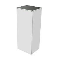 Шкаф-пенал Keuco 31720710002 Edition 400 средний 90х35 см, петли справа, белый/стеклое матовое антрацит