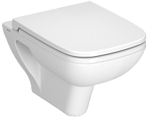 Чаша унитаза Vitra 7508B003-0075 S20 подвесного 36х52 см, безободковый, белый