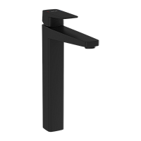 Смеситель Vitra A4273336EXP Root Square для раковины-чаши, матовый черный Смеситель Vitra A4273336EXP Root Square для раковины-чаши, матовый черный