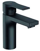 Смеситель Kludi 482983965 Zenta SL для раковины 100 мм, однорычажный, донный клапан Push-Open, черный матовый