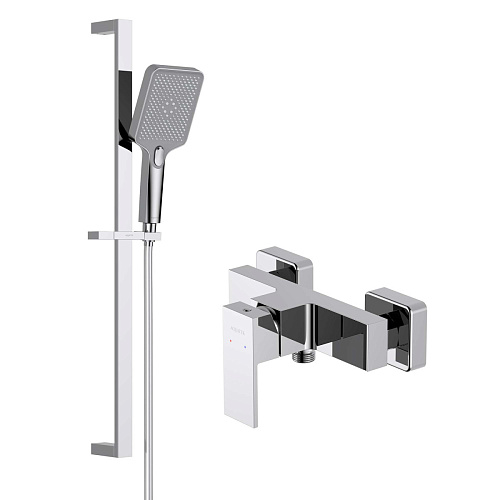 Комплект Aquatek AQ1632CR Либра для ванной Set 2 в 1 (AQ1660CR + AQ2019CR), хром Комплект Aquatek AQ1632CR Либра для ванной Set 2 в 1 (AQ1660CR + AQ2019CR), хром