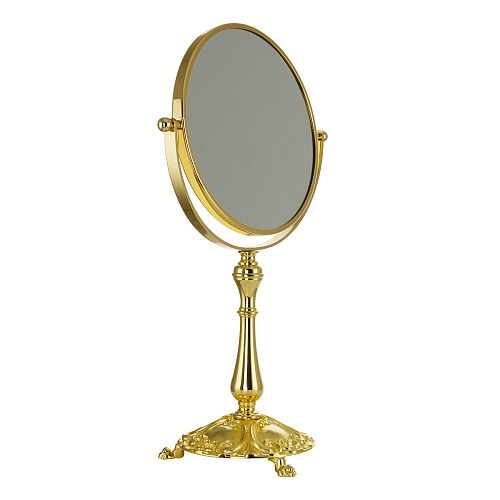 Зеркало Migliore 17066 Elisabetta оптическое настольное, золото купить недорого в интернет-магазине Керамос