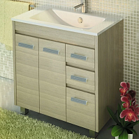 Тумба Comforty 00-00003130376 Марио под раковину 90х46.5 см, сосна лоредо Тумба Comforty 00-00003130376 Марио под раковину 90х46.5 см, сосна лоредо