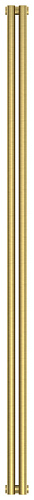 Радиатор Сунержа 051-0332-1802 Эстет-00 отопительный н/ж 1800х90 мм/ 2 секции, состаренная латунь