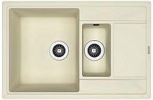 Мойка для кухни Florentina 20.250.D0780.202 Липси 78х51 см, с крылом, шампань