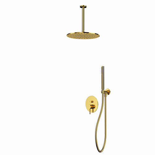 Смеситель скрытого монтажа Whitecross Y gold YSET12GL