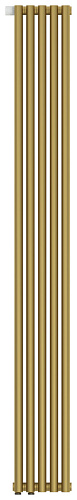 Радиатор Сунержа 032-0310-1805 Эстет-1 отопительный н/ж EU50 левый 1800х225 мм/ 5 секций, матовое золото